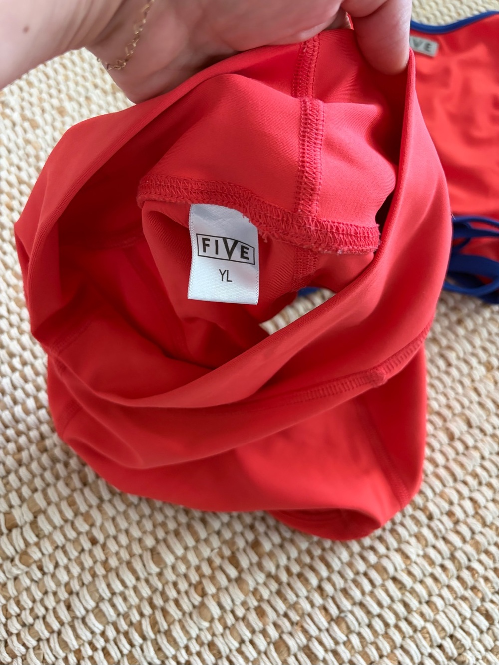 Five the label dance wear girls two piece set guava child large - Picture 6 of 7